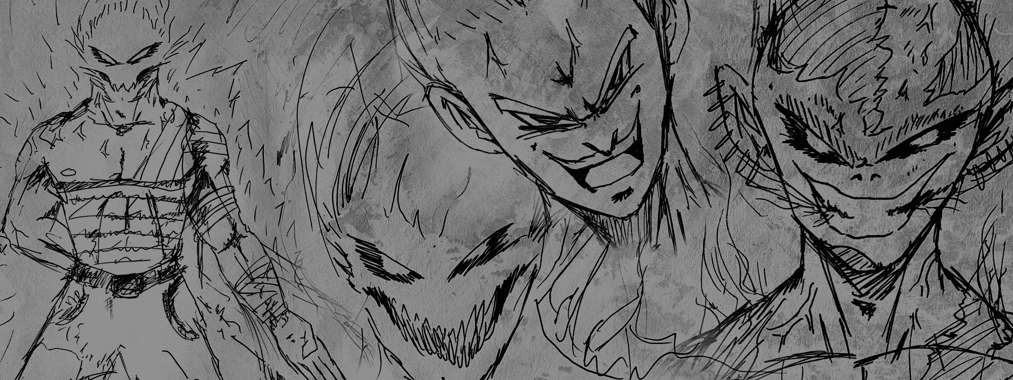 Original Duel of the Chosen sketch by Aaron Mebesius